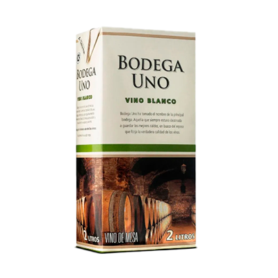 Bodega Uno Blanco Tetra 2 Lt