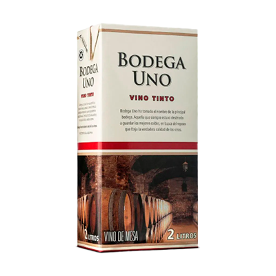 Bodega Uno Tinto Tetra 2 Lt