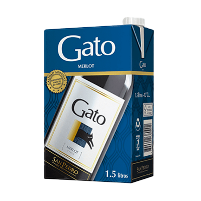 Gato Merlot Tetra 1.5 Lt