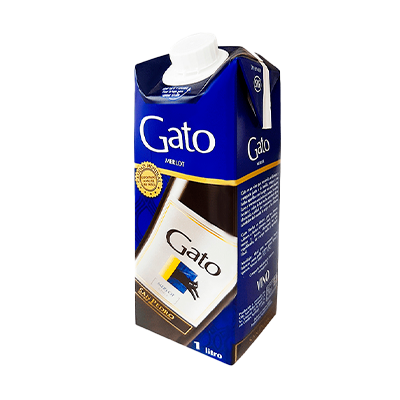 Gato Merlot Tetra 1 Lt